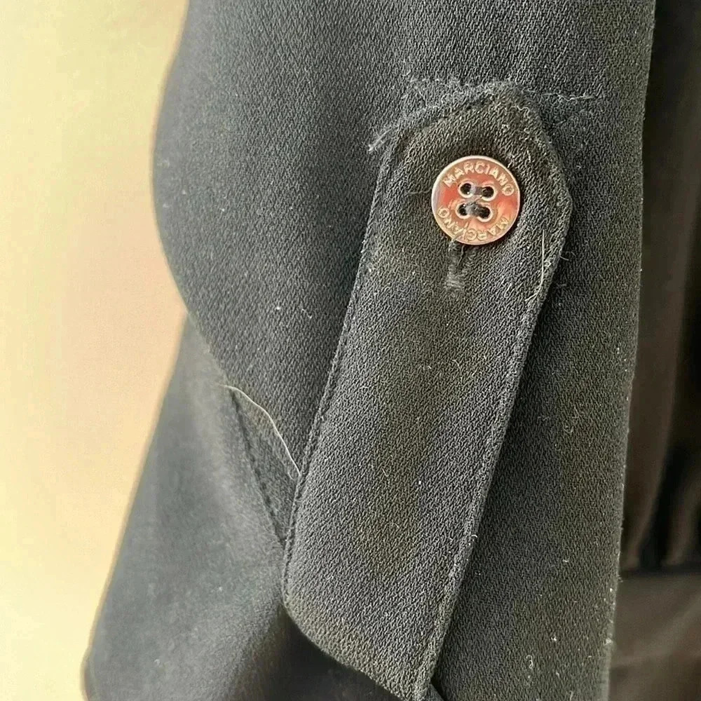 [2]Marciano Black  L/S Romper-NWOT - Picture 7 of 13